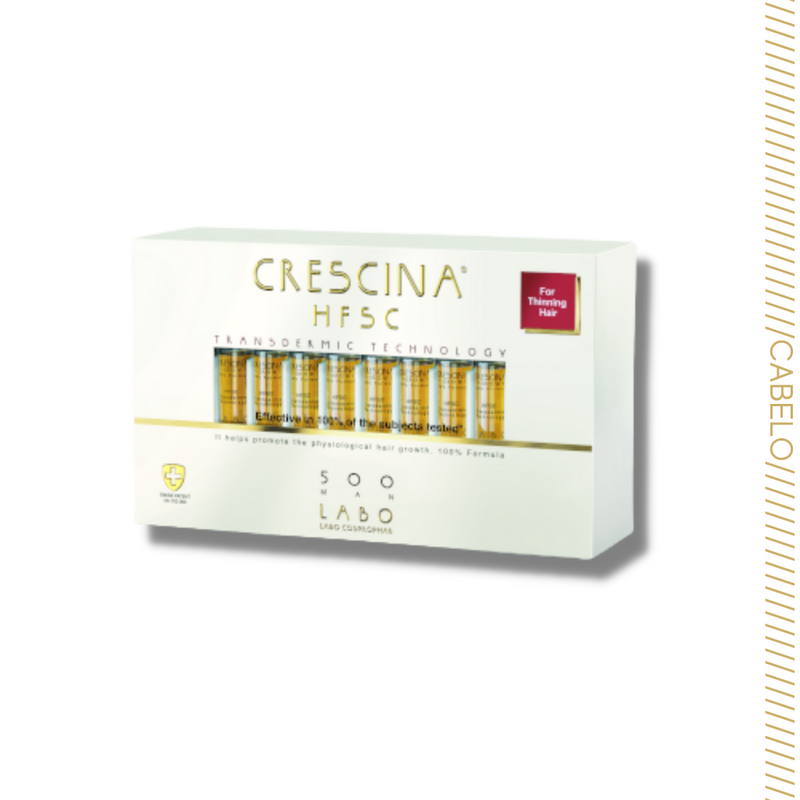 Crescina| HFSC Transdermic 500 Homem 20 x 3,5 ml