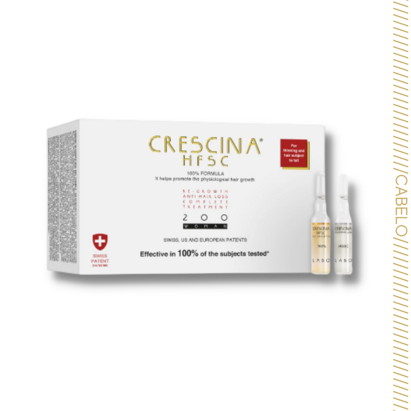 Crescina| Tratamento Completo 200 Mulher 10 + 10