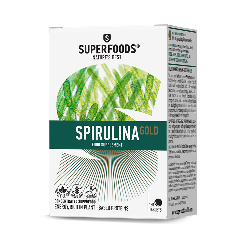 Suplemento Alimentar Superfoods Spirulina